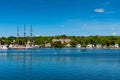 Tall sailship in Mystic Connecticut Royalty Free Stock Photo