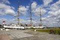 Tall-ship, Dar Mlodziezy , the frigate