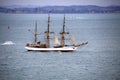 Tall Ship Picton Castle in Auckland Royalty Free Stock Photo