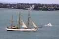 Tall Ship Picton Castle in Auckland Royalty Free Stock Photo