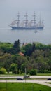 Sail parade, regatta Tall ship, Varna, Bulgaria