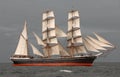Tall Ship at Sea