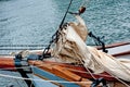 Tall ship takelage Royalty Free Stock Photo