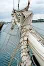 Tall ship takelage Royalty Free Stock Photo