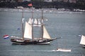 Tall Ship Tecla in Auckland Royalty Free Stock Photo