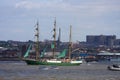 At the tall ships parade of sail Royalty Free Stock Photo