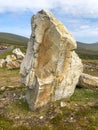 Tall Standing Stones on Achill Island county Mayo Ireland