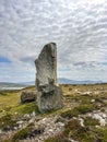 Tall Standing Stones on Achill Island county Mayo Ireland