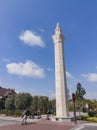 Tall statue in USC