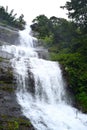 Tall Tiered Waterfall - Cheeyappara Waterfalls, Idukki, Kerala, India Royalty Free Stock Photo