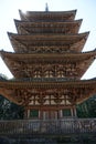 Tall tower in Daigoji temple, Kyoto