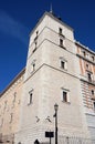 Tall Tower of the Military Museum in Toledo Spain