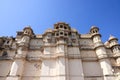 Historic City Palace, Udaipur reaching sky Royalty Free Stock Photo