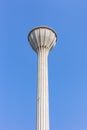 Tall Water Tower Tank Structure Blue Sky