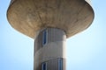 A tall water tower