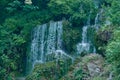 Tall waterfall at 7 Star Park, Guilin, China