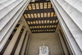 Tall Columns Abraham Lincoln Statue Memorial Washington DC Royalty Free Stock Photo