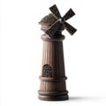 Tall Windmill Pepper Grinder Royalty Free Stock Photo