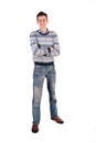 Tall young man Royalty Free Stock Photo