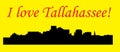 Tallahassee, Florida, city silhouette