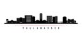 Tallahassee skyline horizontal banner.