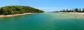 Tallebudgera Creek in Burleigh Heads in Queensland, Australia.