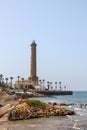 Tallest lighthouse of Spain in Chipiona Royalty Free Stock Photo