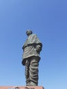 Tallest statue on earth, Statue of unity, sardar vallabhbhai patel. Royalty Free Stock Photo