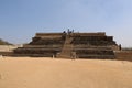 Mahanavami Dibba at the Royal Enclosure, Hampi, near Hospete, Karnataka, India Royalty Free Stock Photo