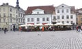Tallin,august 23 2014-Downtown Plaza from Tallin in Estonia