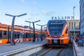 Tallinn Balti Jaam railway station. Estonia, Tallinn 30 november 2019