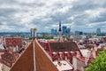 Tallinn capital of Estonia view from above Royalty Free Stock Photo