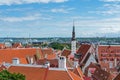 Tallinn capital of Estonia view from above Royalty Free Stock Photo