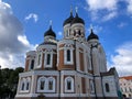 Tallinn,  Estonia :  Alexander Nevsky Cathedral Royalty Free Stock Photo