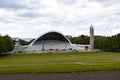 The building of the Tallinn Song Festival Grounds in summer afternoon Royalty Free Stock Photo