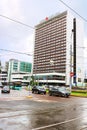 Hotel Viru in Tallinn. During the Soviet era, the 23rd floor of the hotel housed a KGB radio centre, Tallinn, Estonia Royalty Free Stock Photo