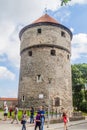 TALLINN, ESTONIA - AUGUST 23, 2016: Kiek in de Kok, an artillery tower in Tallinn, Eston