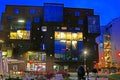 Scandinavian architecture of Rotermann quarter in the evening, Tallinn, Estonia