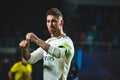 TALLINN, ESTONIA - 15 August, 2018: Sergio Ramos during the fin Royalty Free Stock Photo