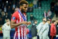 TALLINN, ESTONIA - 15 August, 2018: Thomas Lemar during the final 2018 UEFA Super Cup match between Atletico Madrid vs Real