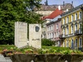 Tallinn, estonia, europe, a glimpse of the historic center of the lower town