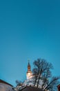 Tallinn, Estonia. Funny Panorama Like Little Planet Of Famous Landmark