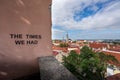 Kohtuotsa Viewing Plataform famous Tallinn viewpoint - Tallinn, Estonia Royalty Free Stock Photo