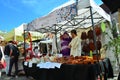 Fair in the capital of Estonia Tallinn at the Town Hall Square i