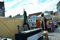 Fair in the capital of Estonia Tallinn at the Town Hall Square i