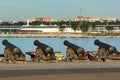 Old cannons in Tallinn, Estonia