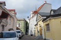 TALLINN, ESTONIA - JULY 16, 2015: Tallinn Upper town. Old Tallinn is part of the UNESCO World Heritage site