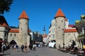 Old town of Tallinn, Estonia. Royalty Free Stock Photo