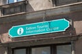 Sign Tallinn Tourist Information Centre Royalty Free Stock Photo