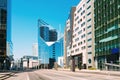 Tallinn, Estonia. Modern Architecture In Estonian Capital. Business Center Skyscraper On Tallinn - Tartu - Vyru - Royalty Free Stock Photo